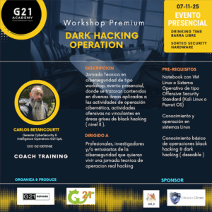 Dark Hacking Operation
